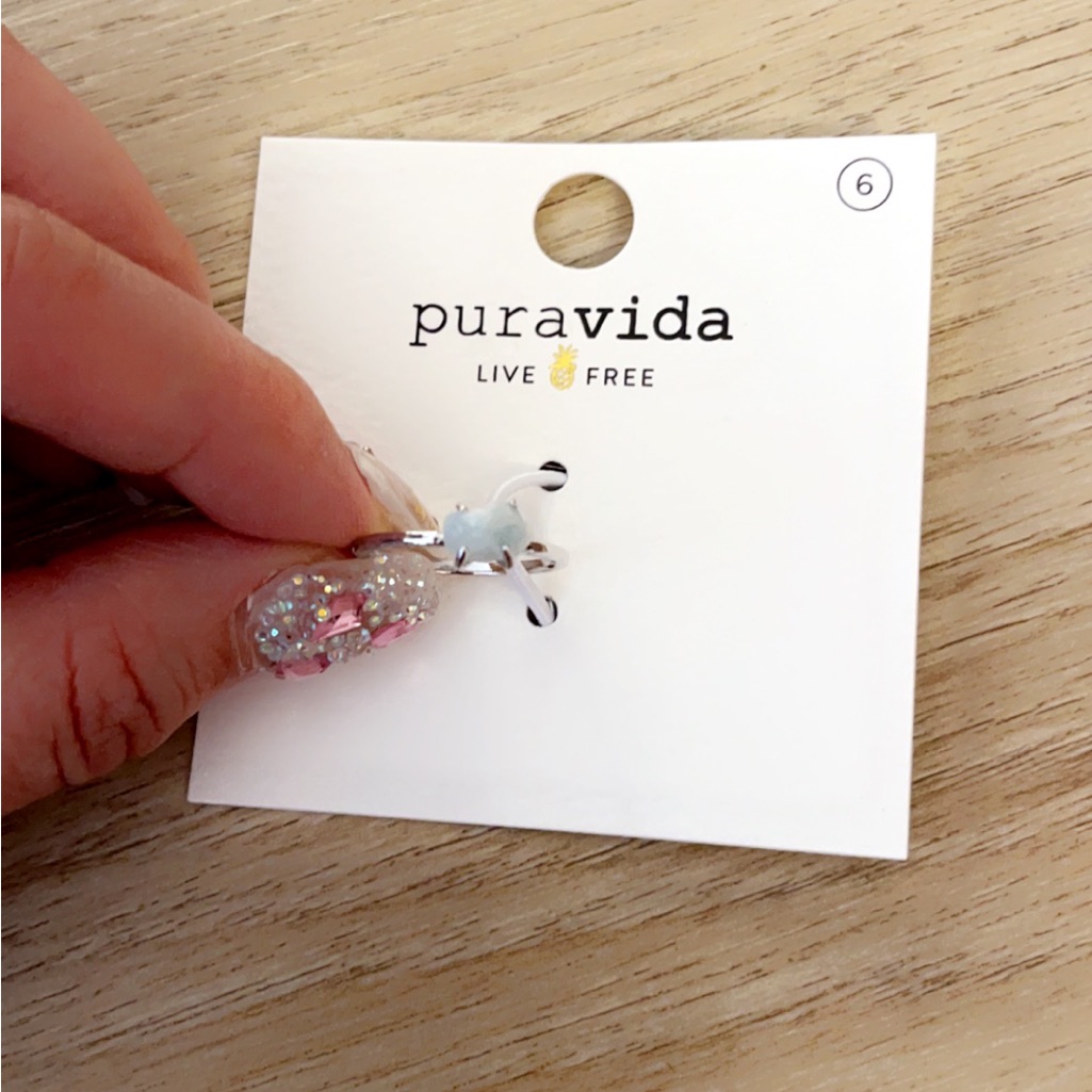 Raw Gemstone Ring